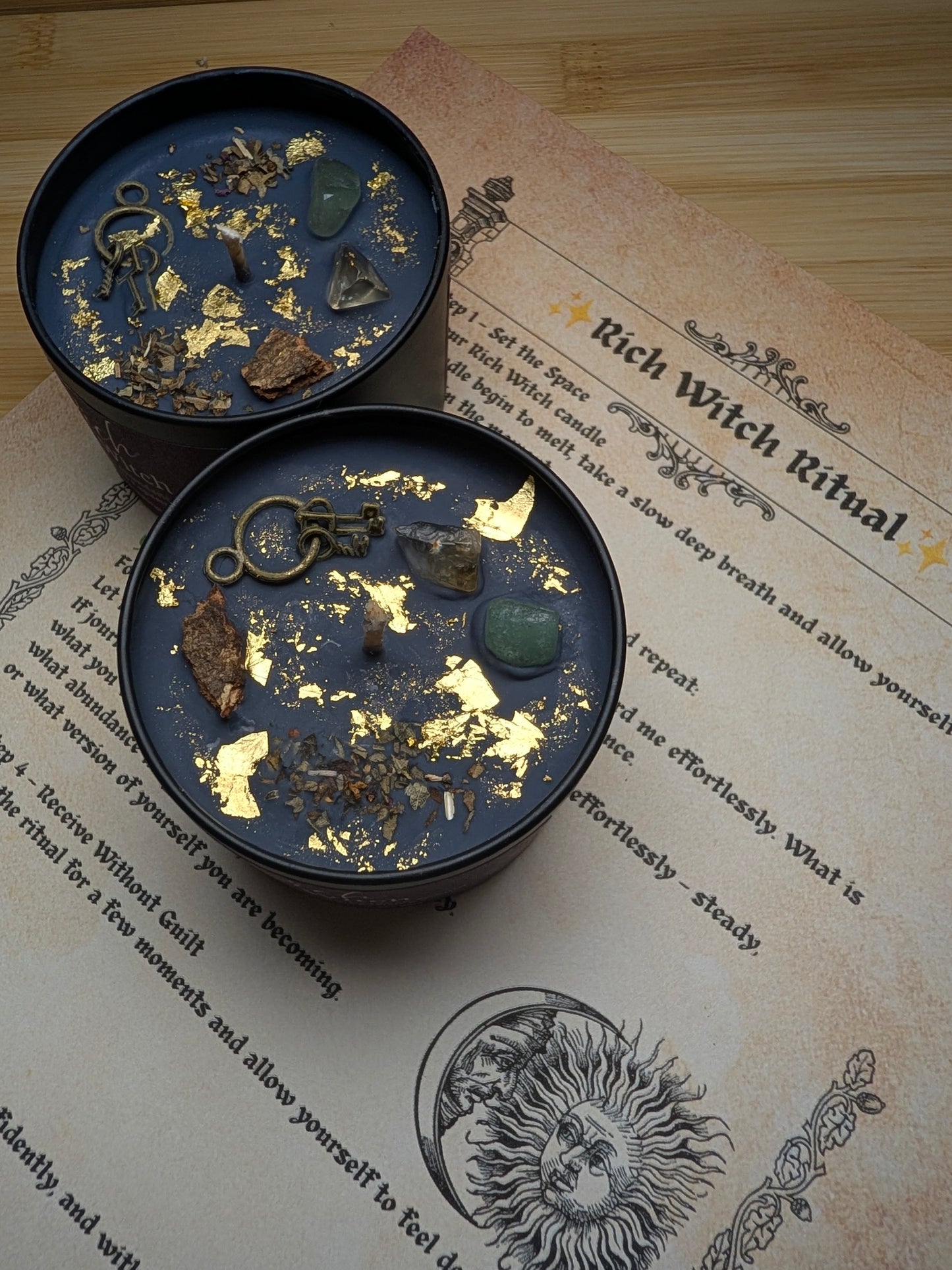 Handcrafted Ritual Spell Candles | 4oz Scented Manifestation Candles | Fire Fox Studios