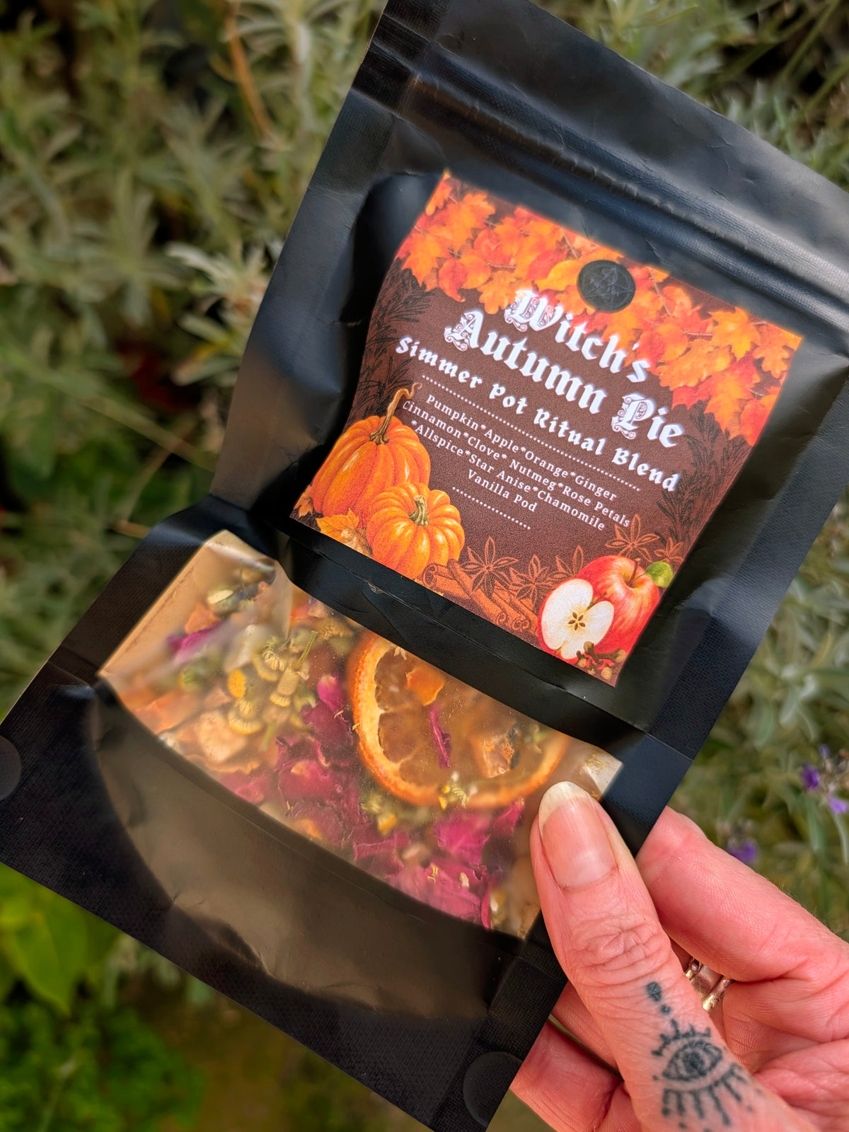 Samhain and Autumn Simmer Pot Botanical Mixes.