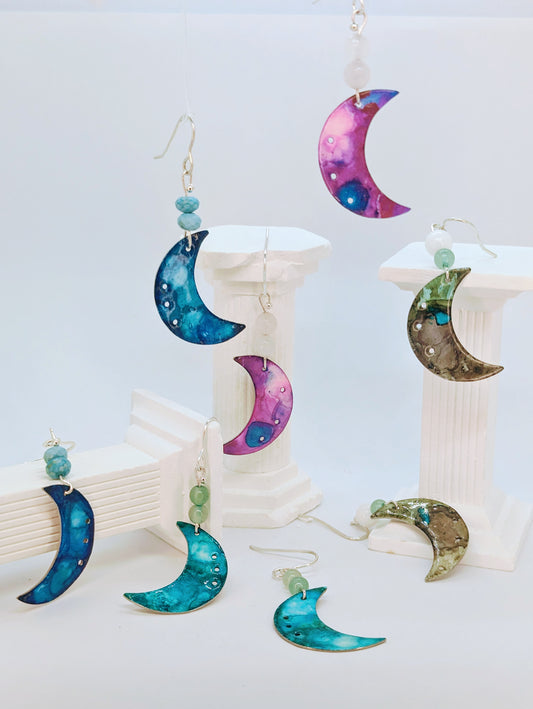 Magical Moon Earrings.