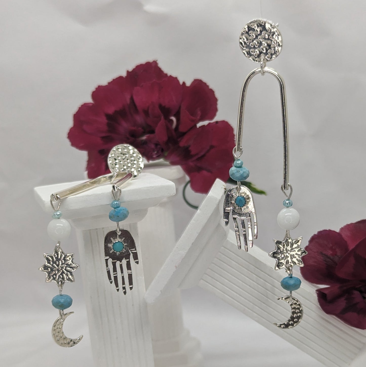 Manifest your Dreams. Sterling Silver Celestial Earrings. Coming soon!