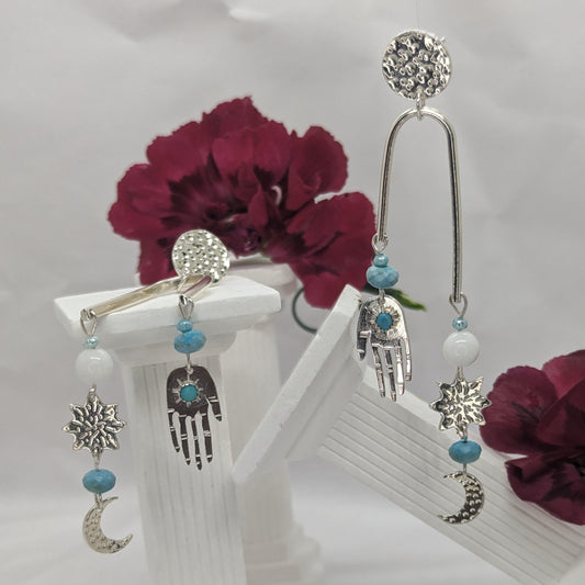 Manifest your Dreams. Sterling Silver Celestial Earrings. Coming soon!