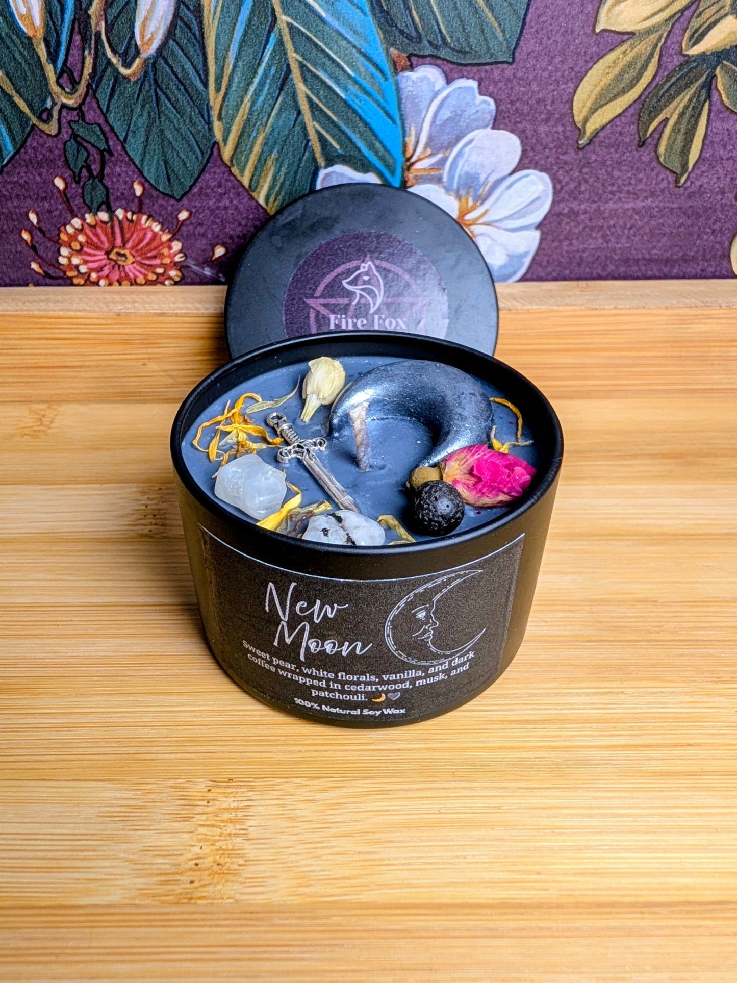 Handcrafted Ritual Spell Candles | 4oz Scented Manifestation Candles | Fire Fox Studios