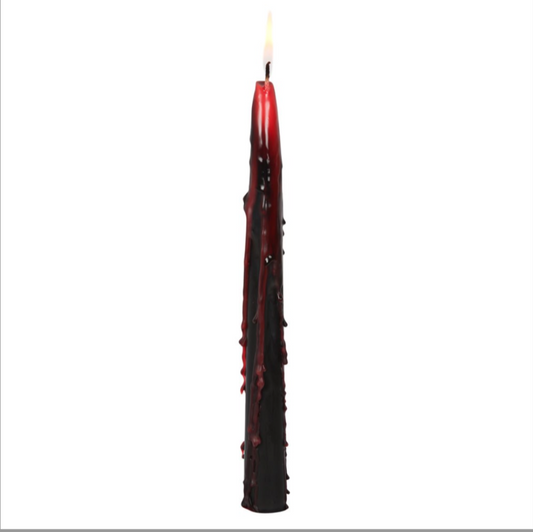 Vampire Black Candles 24cm