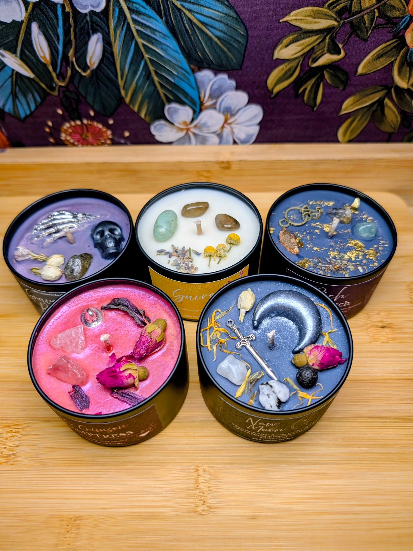 Handcrafted Ritual Spell Candles | 4oz Scented Manifestation Candles | Fire Fox Studios