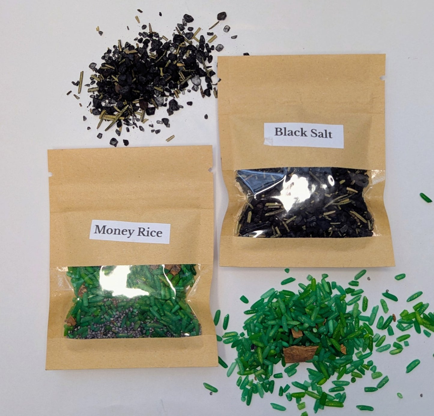 💚 Green Abundance Jewellery Ritual Set