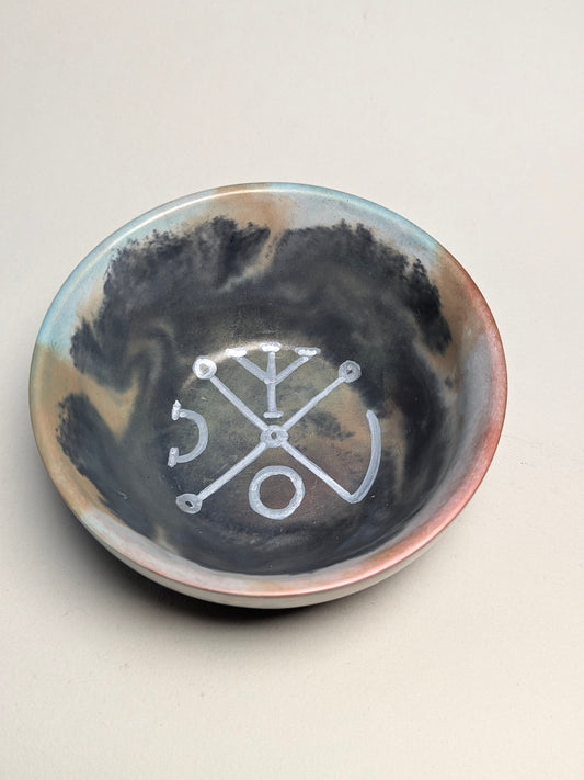 Hekate’s Wheel & Venus Sigil Offering Bowls Handmade Jesmonite Altar Dishes Choose Your Design Pagan Ritual Decor for Rituals