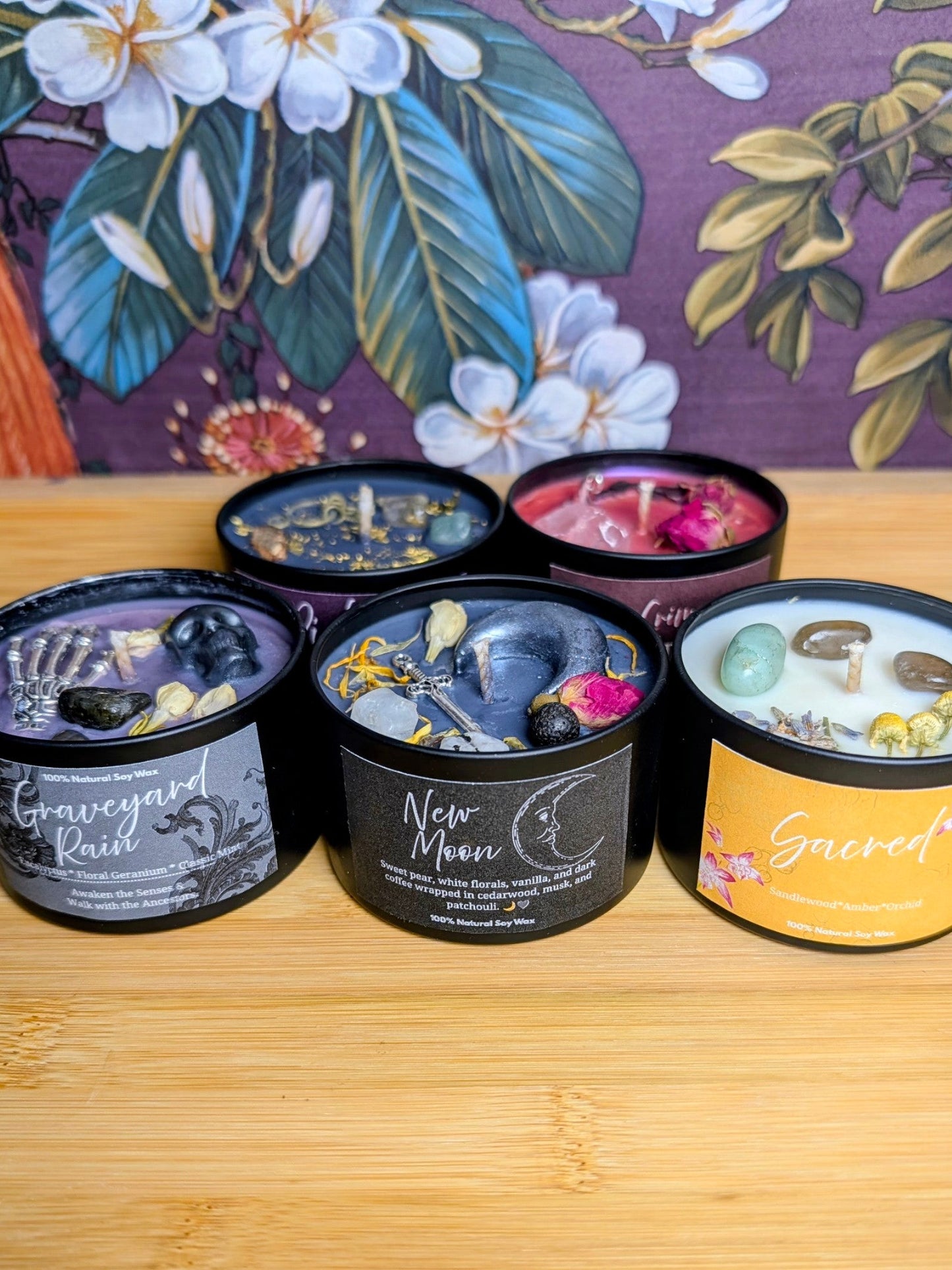 Handcrafted Ritual Spell Candles | 4oz Scented Manifestation Candles | Fire Fox Studios