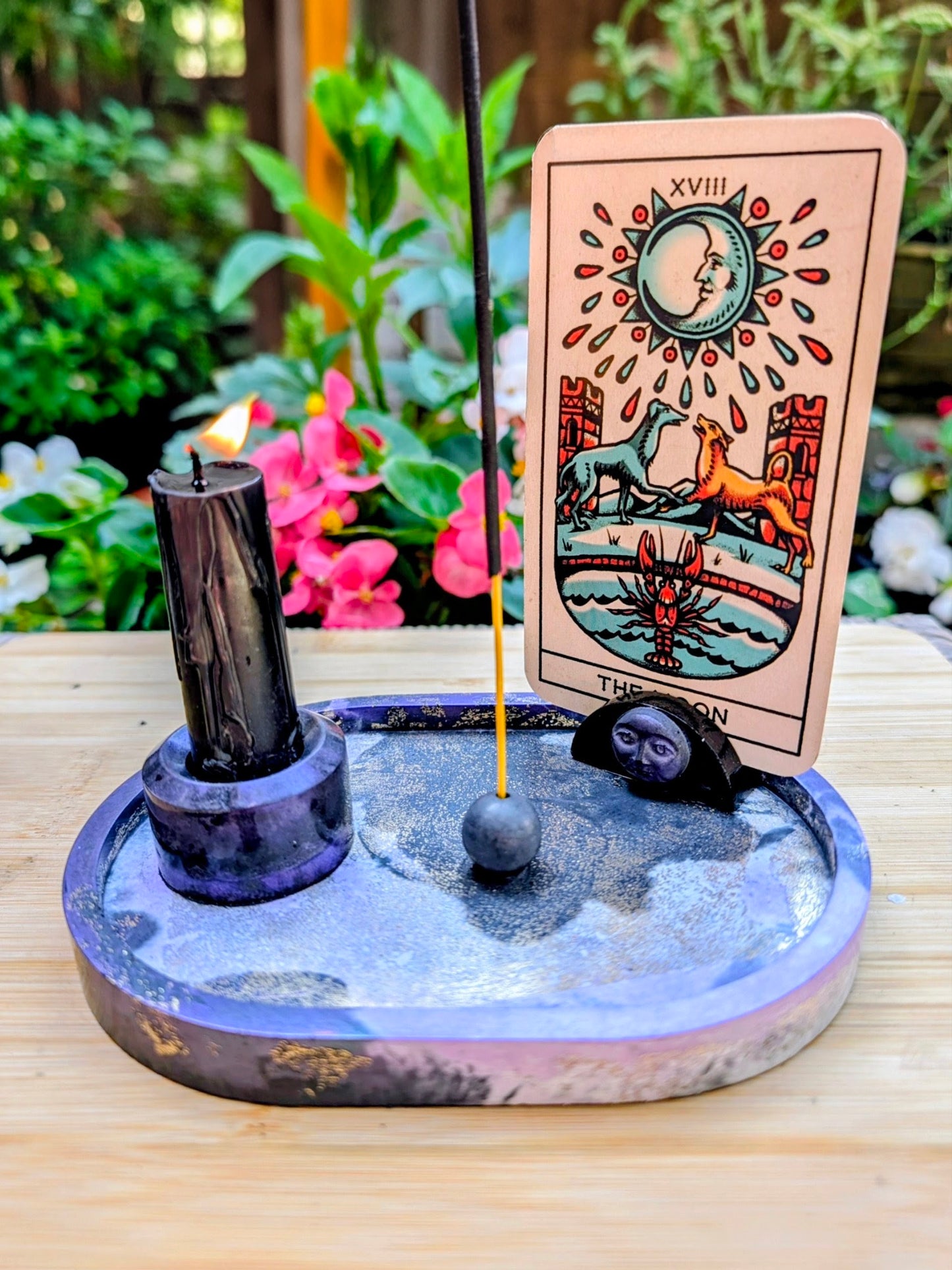 Handcrafted Jesmonite Ritual Altar Trays