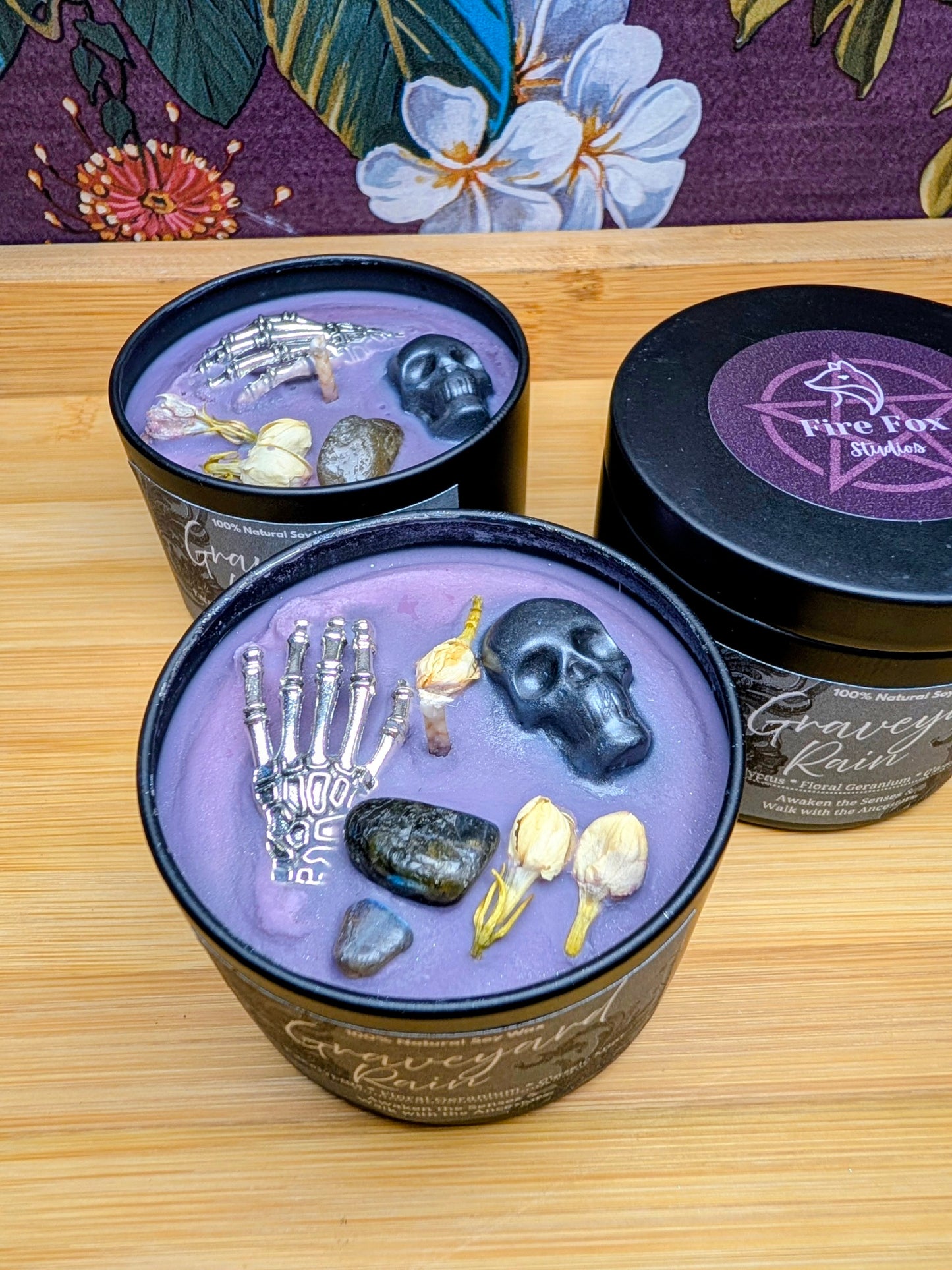 Handcrafted Ritual Spell Candles | 4oz Scented Manifestation Candles | Fire Fox Studios