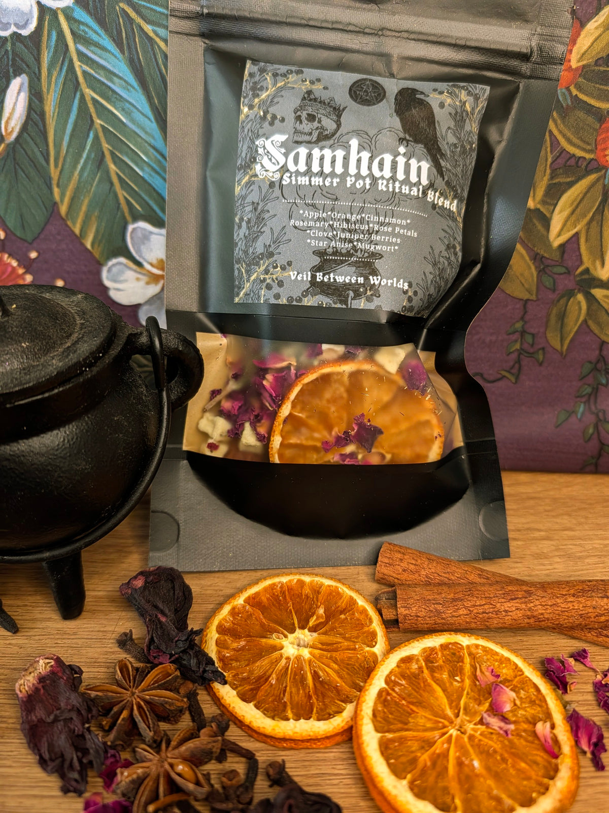 Samhain Simmer Pot Botanical Mix.