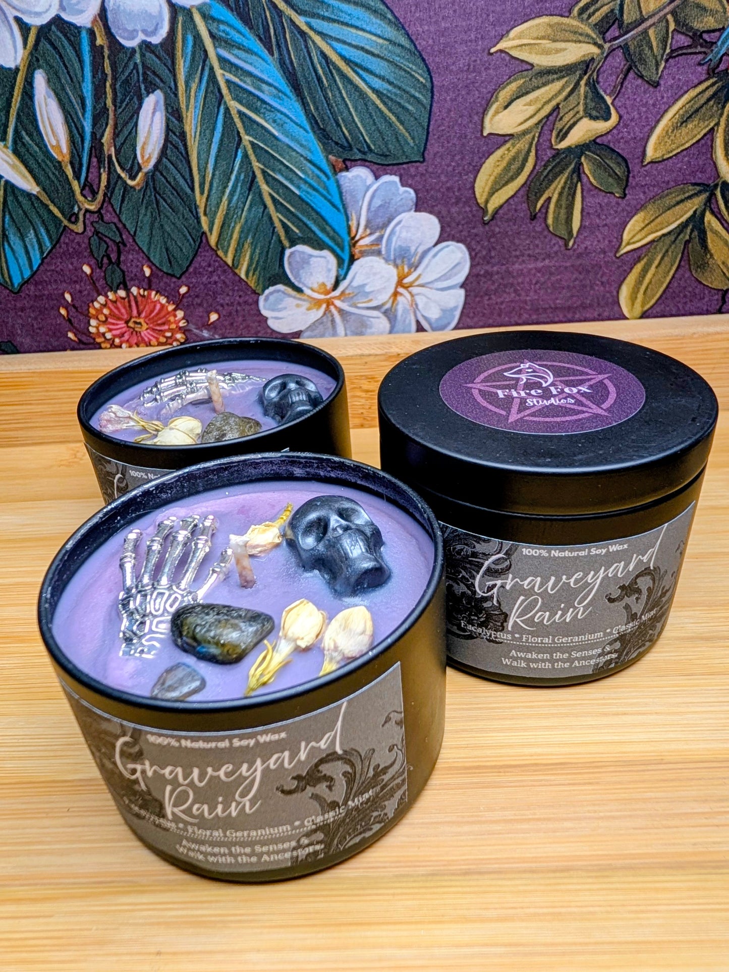 Handcrafted Ritual Spell Candles | 4oz Scented Manifestation Candles | Fire Fox Studios
