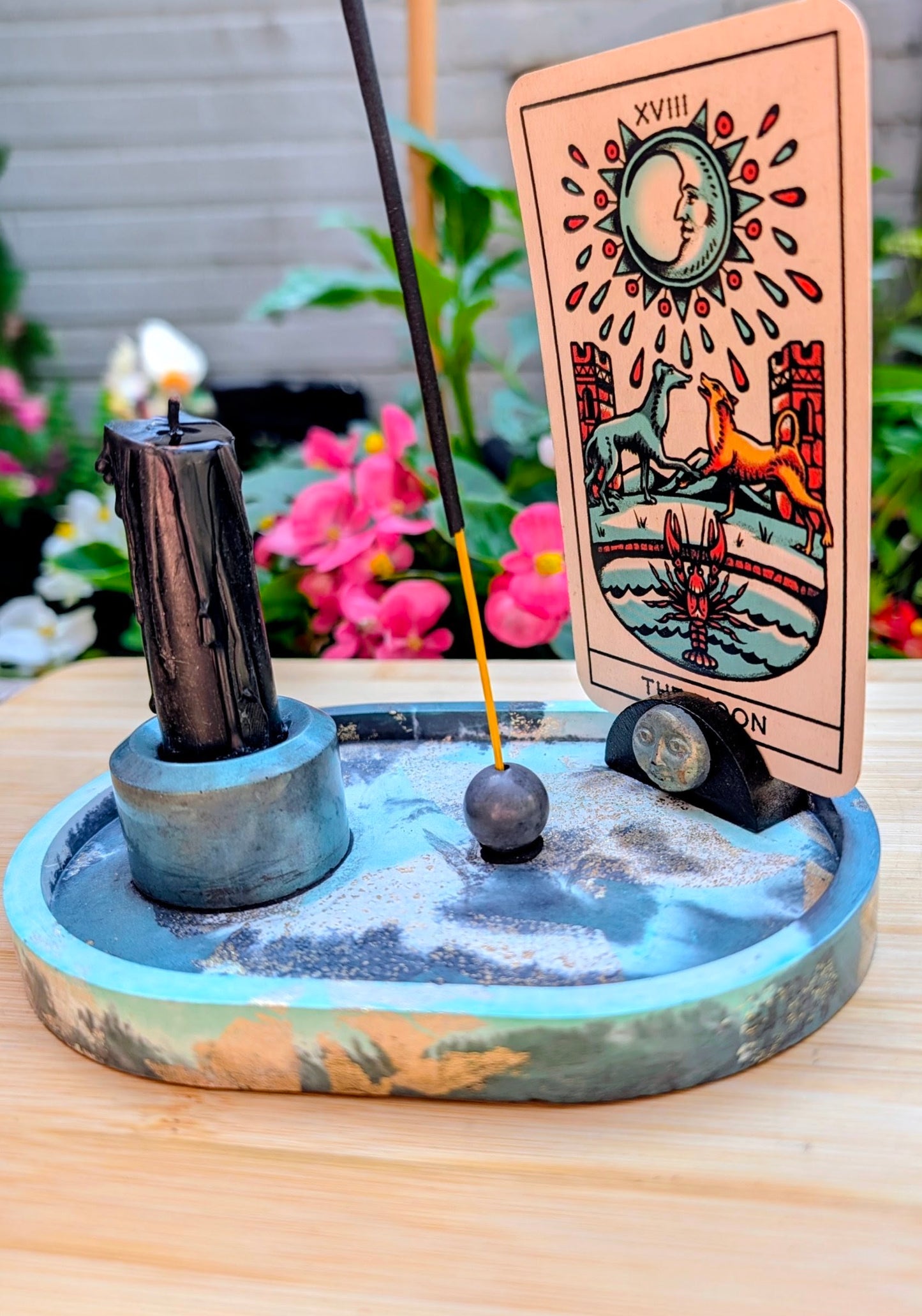Handcrafted Jesmonite Ritual Altar Trays