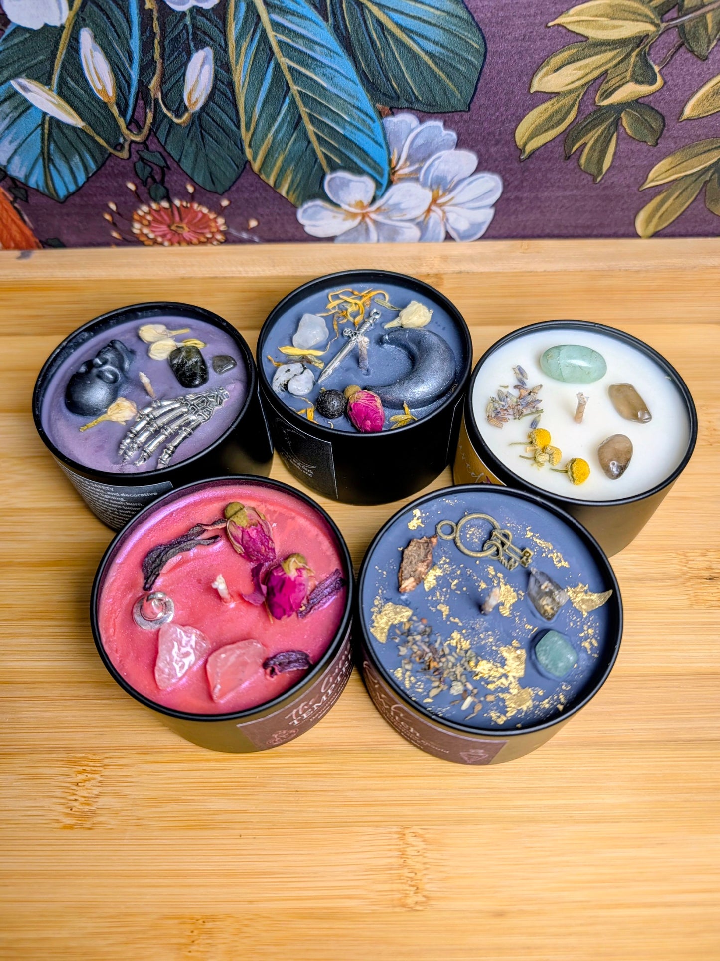 Handcrafted Ritual Spell Candles | 4oz Scented Manifestation Candles | Fire Fox Studios