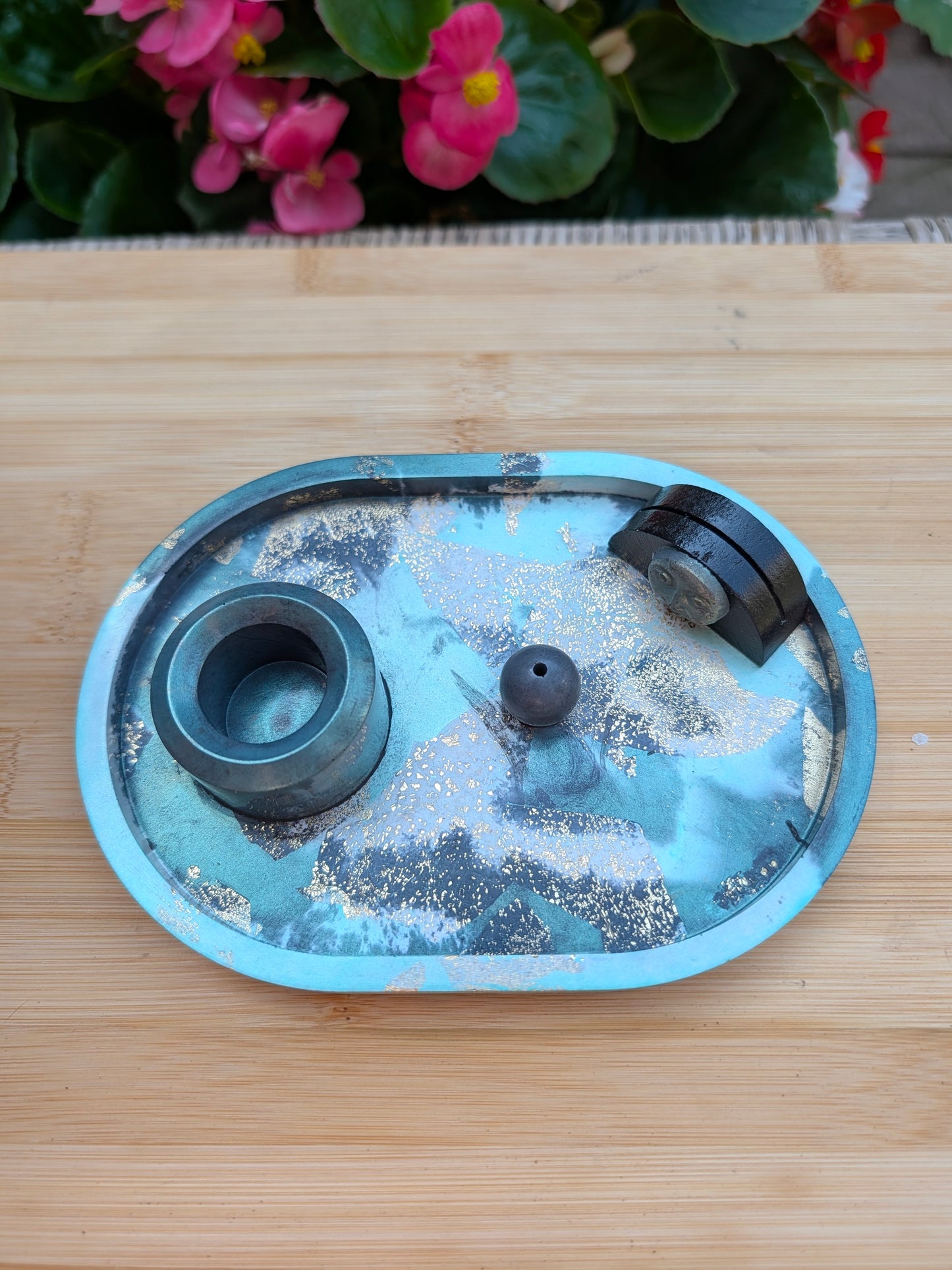 Handcrafted Jesmonite Ritual Altar Trays