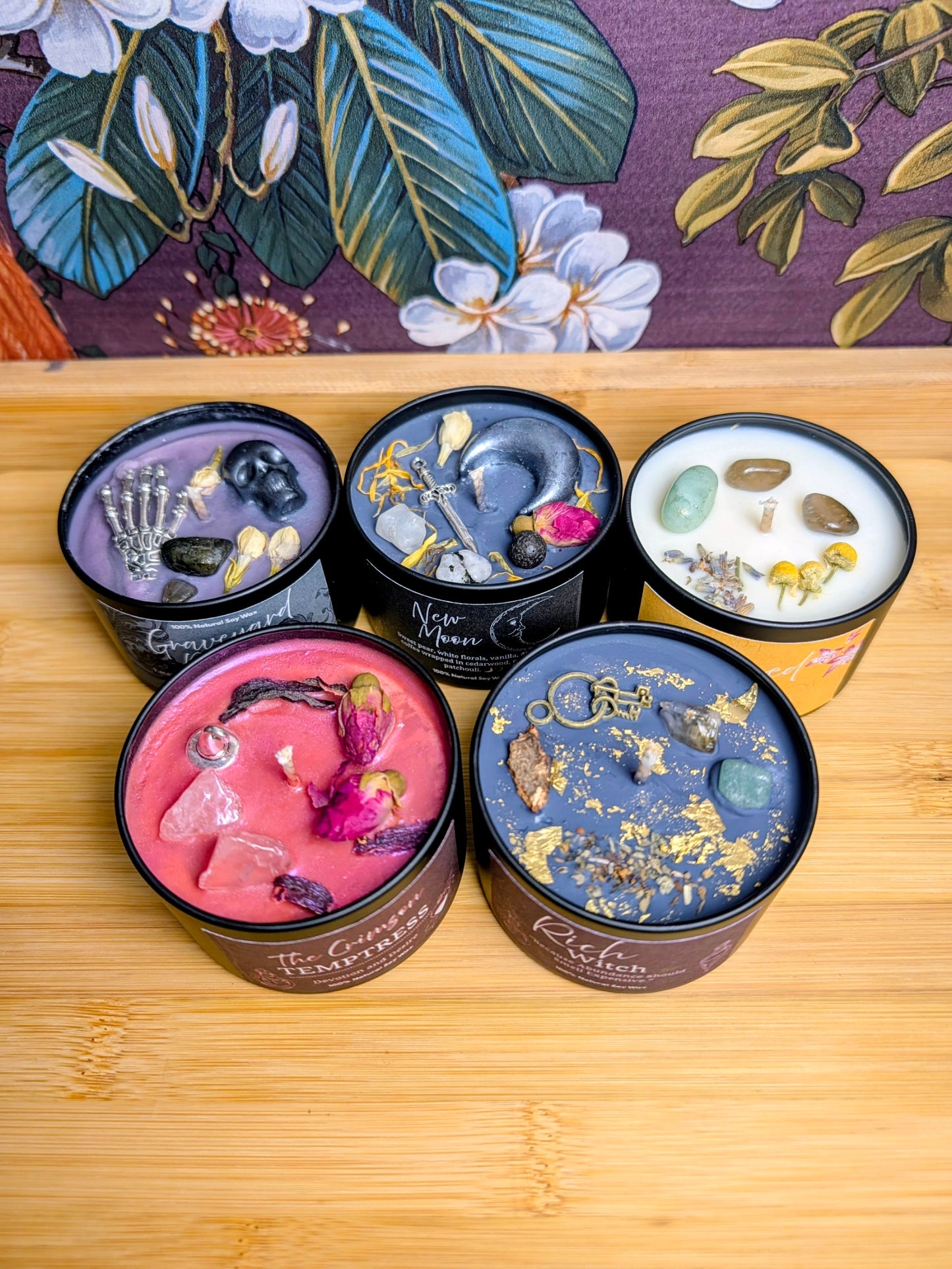 Handcrafted Ritual Spell Candles | 4oz Scented Manifestation Candles | Fire Fox Studios
