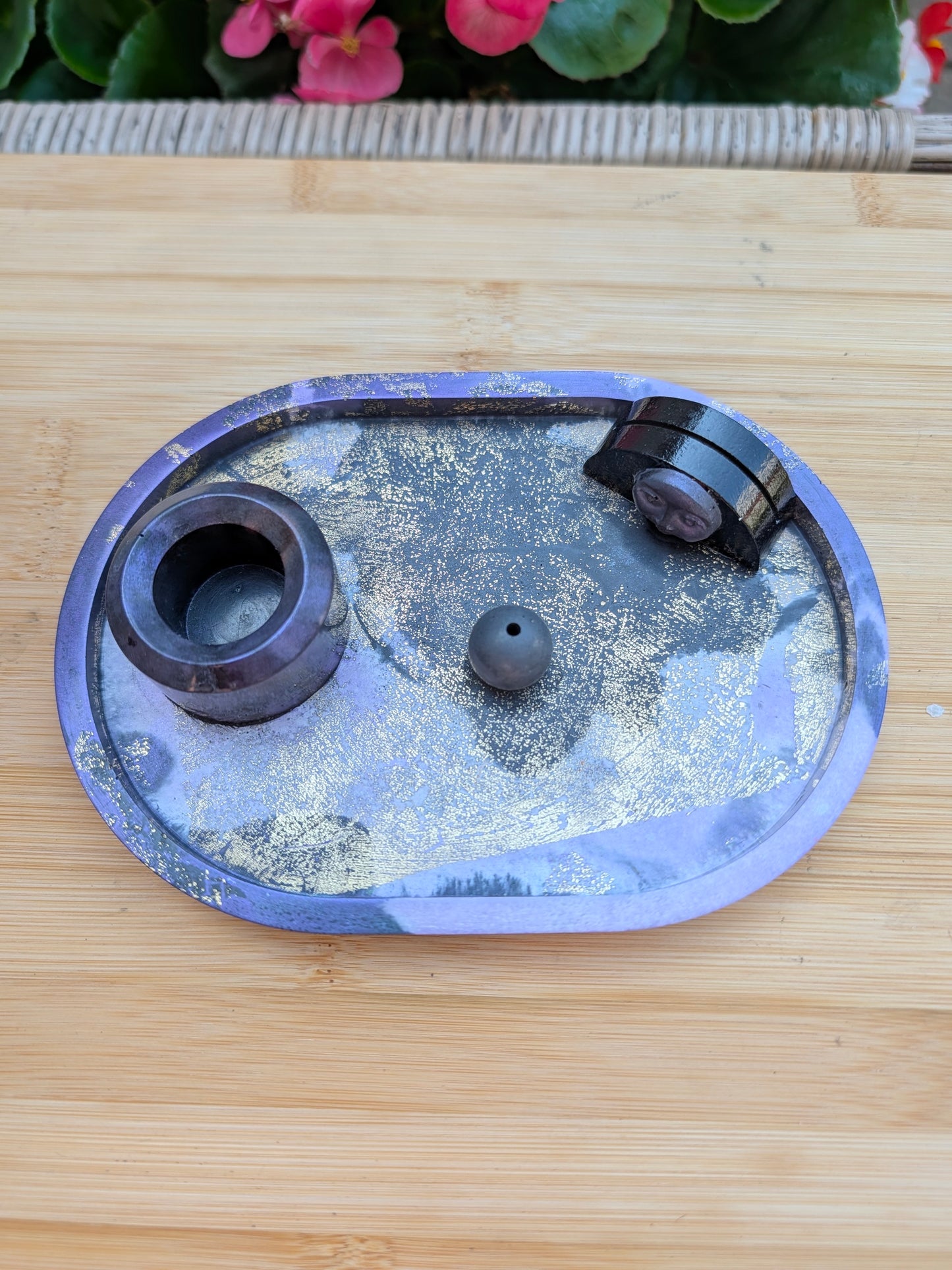 Handcrafted Jesmonite Ritual Altar Trays