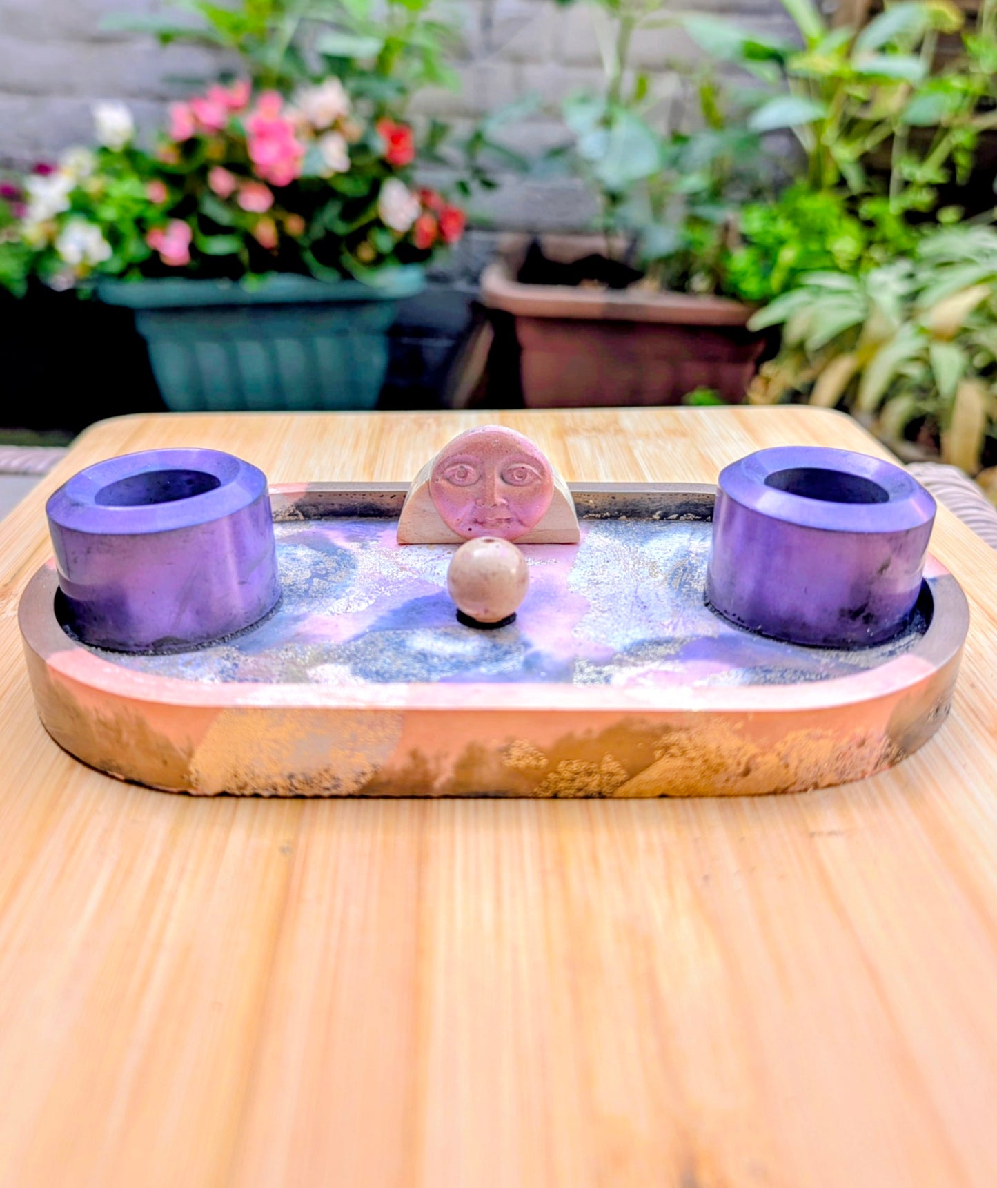 Handcrafted Jesmonite Ritual Altar Trays