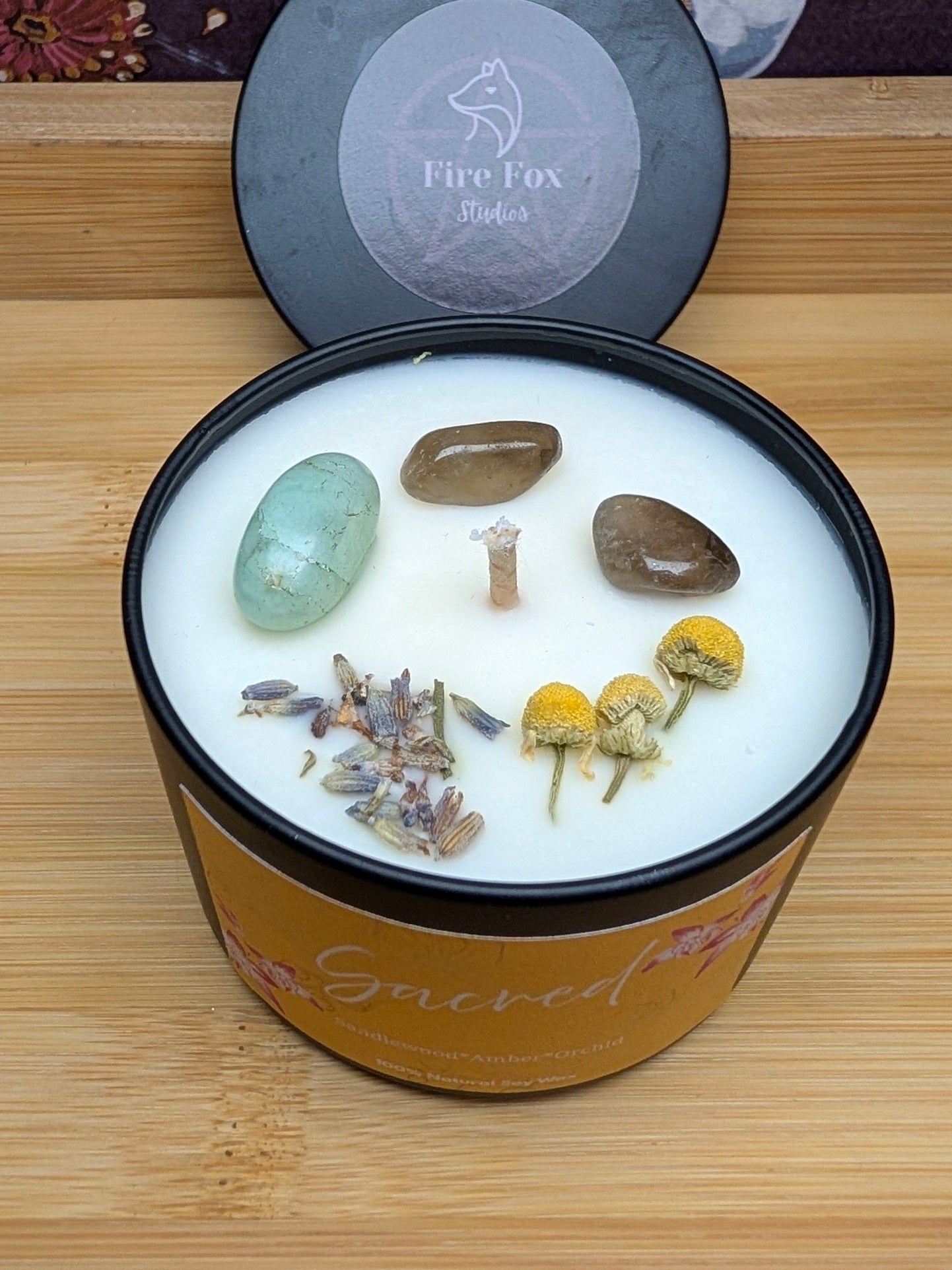 Handcrafted Ritual Spell Candles | 4oz Scented Manifestation Candles | Fire Fox Studios