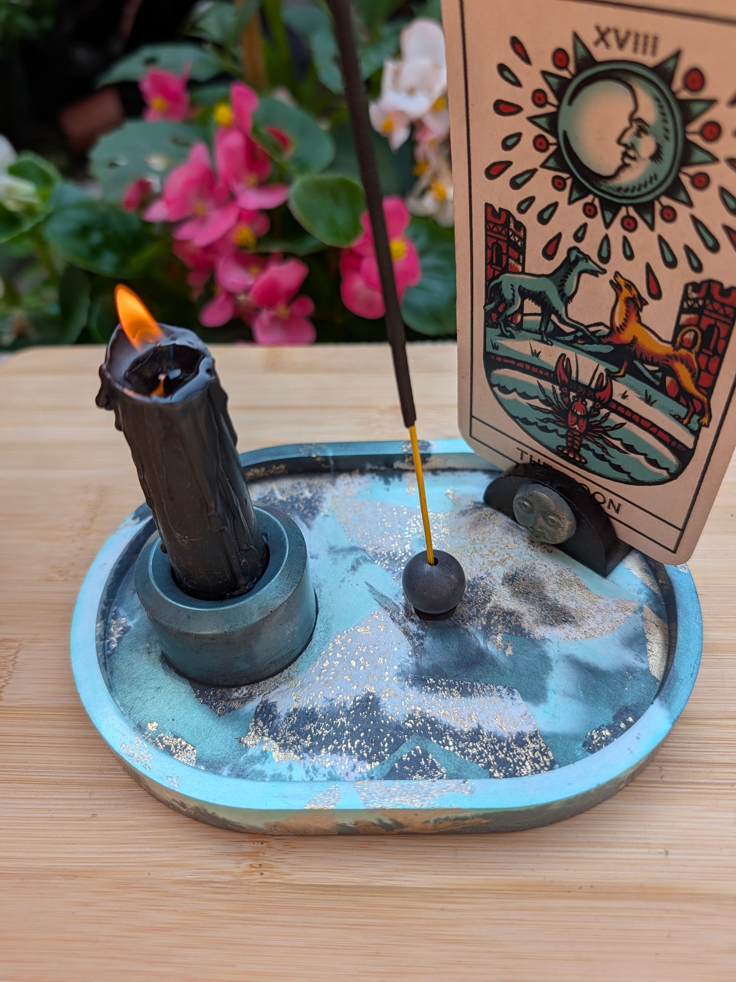 Handcrafted Jesmonite Ritual Altar Trays