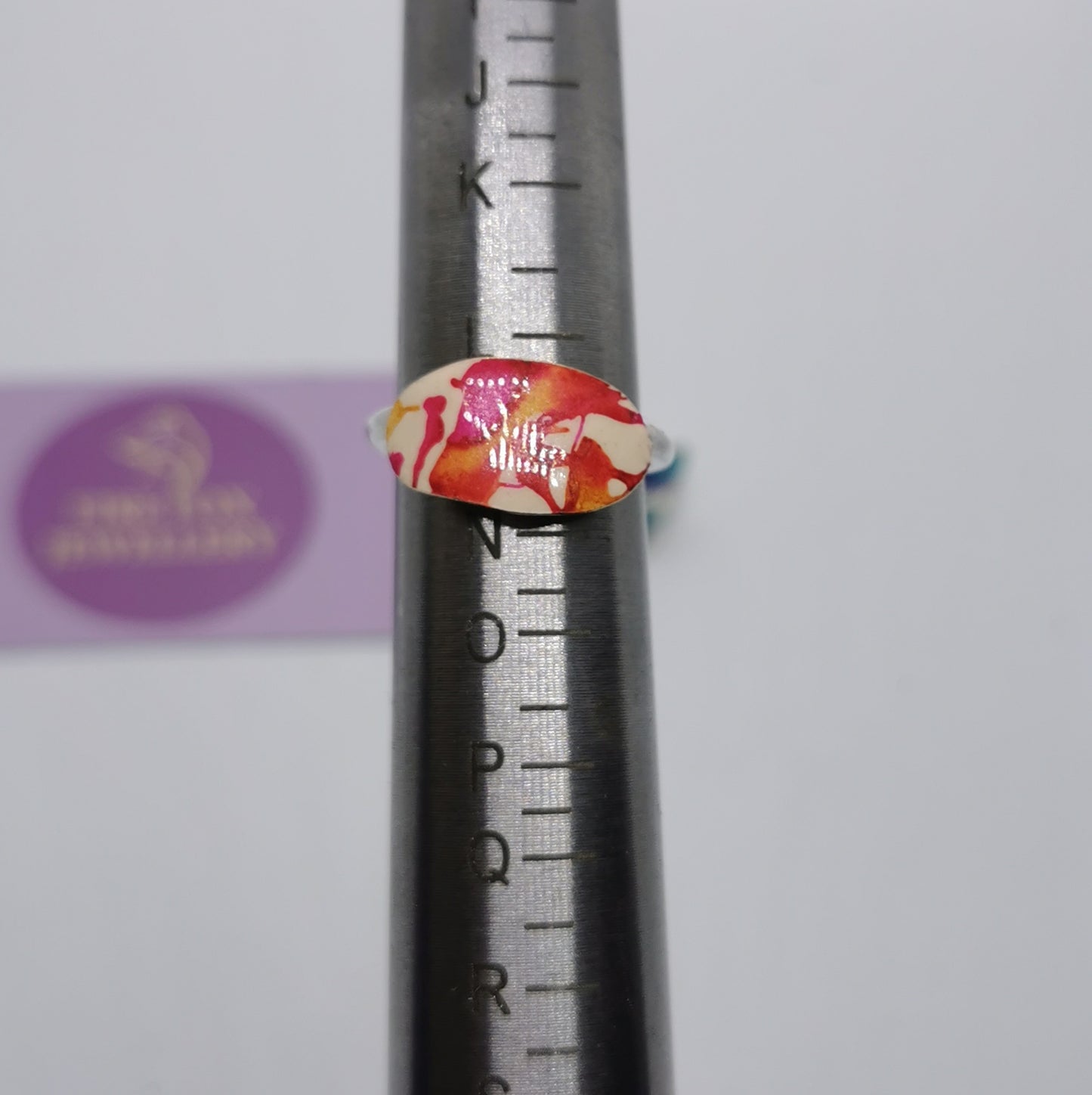 Sweet Plum and Butterscotch Sterling Silver Ring. spring and summer jewellery trends